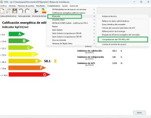 Complemento CE3X verifica DB HE0 y HE1 CTE 2013