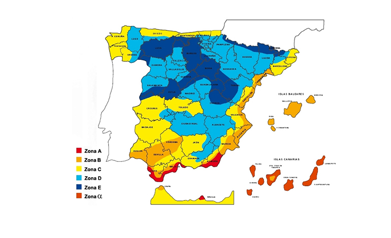 Zona Climática Del CTE Automática Vs Editable En CE3X