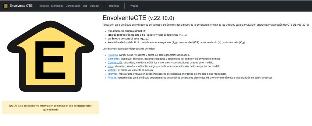 Envolvente CTE inicio